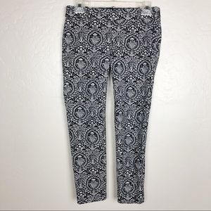 J. Crew | stretch Winnie pant floral paisley